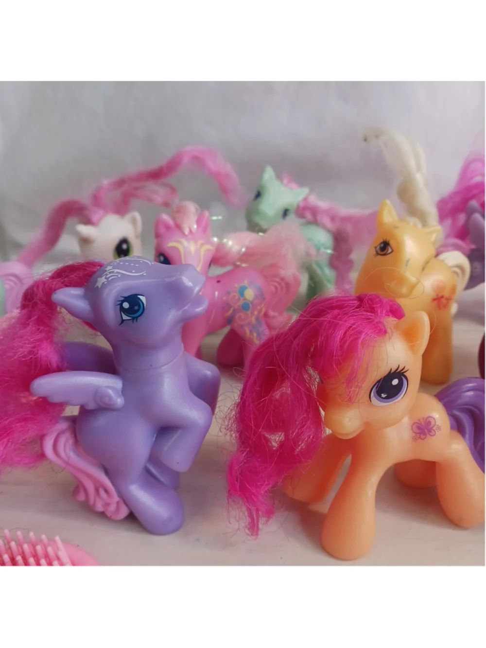 VTG Y2K My Little Pony G3 Lot Of 13 MLP craft Horses Nostalgia Variety